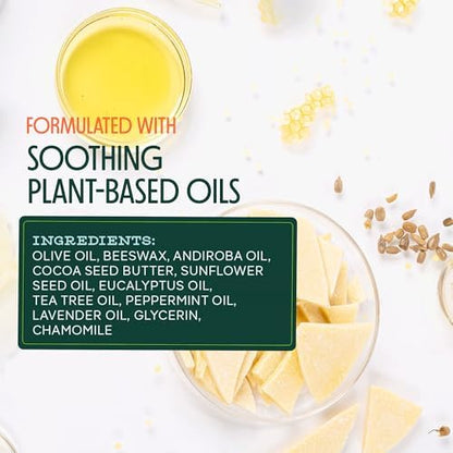 All natural mosquito bite treatment tin for sensitive skin care