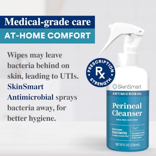 SkinSmart Antimicrobial authentic USA imported personal cleansing solution packaging