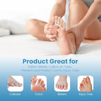 Washable and reusable transparent toe guards for men and women