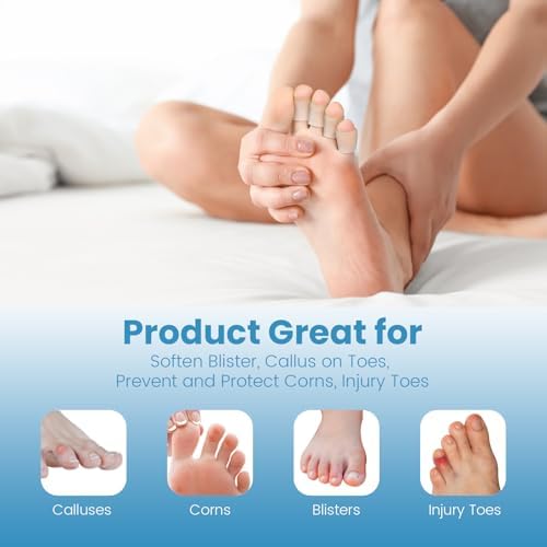 Washable and reusable transparent toe guards for men and women