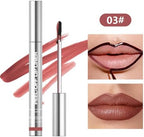 4Pcs Peel Off Lip Liner Stain Set - Long-Lasting, Smudge-Proof, Waterproof Nude Matte Lip Tint, Non-Fading Peel Off Lip Color, Effortless Precision & Full Coverage, 24H Color Hold - Image 5