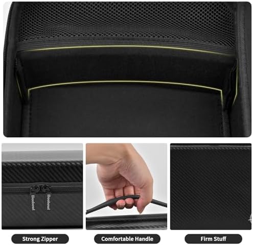 Boobowl trimmer storage box showing mesh pocket for styling scissors