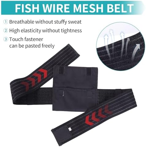 ENLUNTRA breathable medical nursing supplies belt laid flat showing full length in size large