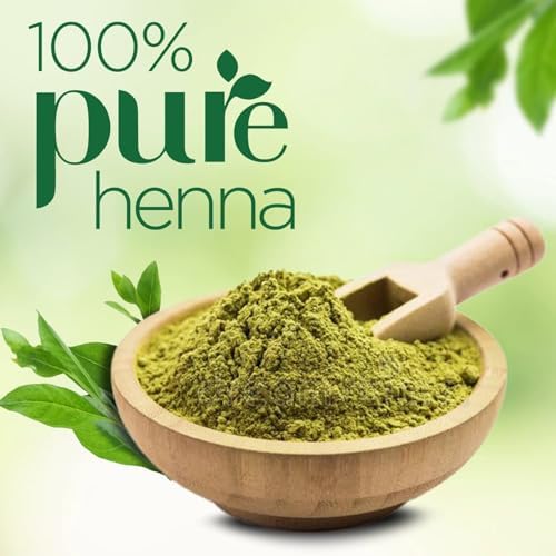 Back label of Godrej Nupur 100 percent natural mehendi highlighting the nine herbal ingredients.