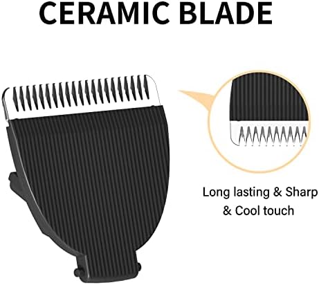 High-quality ceramic blades for sensitive area grooming