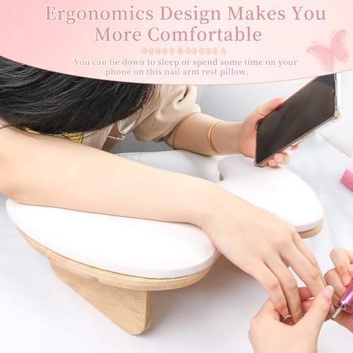 Detachable brackets for Angnya manicure hand pillow convenience