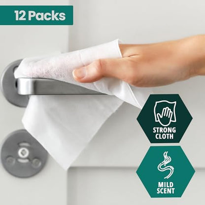 Med Pride adult cleansing wipes with aloe and lanolin formula
