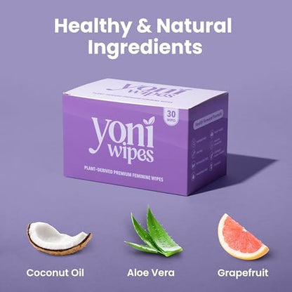Yoni Wipes lifestyle view showing portability for gym bags and purses.