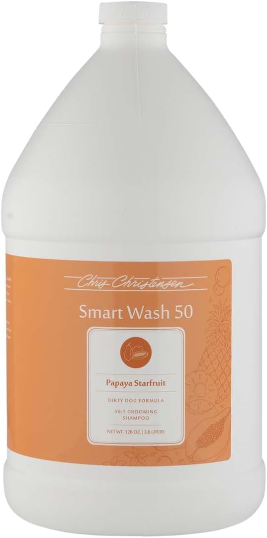 Chris Christensen SmartWash50 Hydrating Chamomile Ultra Concentrated Dog Shampoo, Makes up to 50 Bottles Groom Like Professional, Delightfully Fragranced Suitable for All Coats Made in The USA, 1 Gal - Image 14