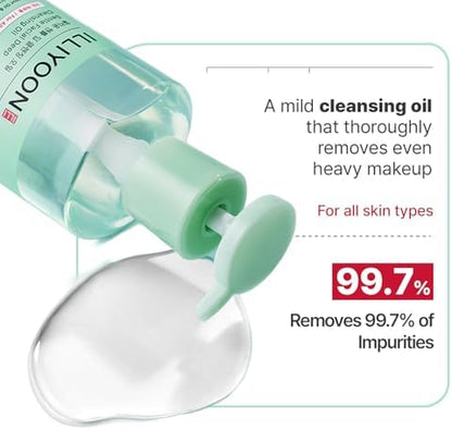Illiyoon Gentle Deep Cleansing Oil ingredients and label information