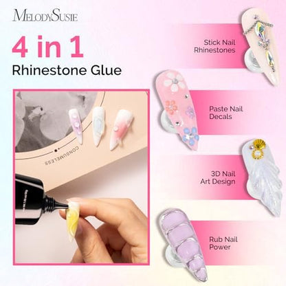 The light emitting optical lens of the MelodySusie mini LED UV nail art lamp showcasing the concentrated beam path.