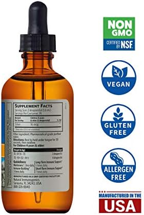 Sovereign Silver ten ppm liquid dietary supplement for children