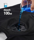 Side profile of Yeswel men's heavy flow bladder leak briefs