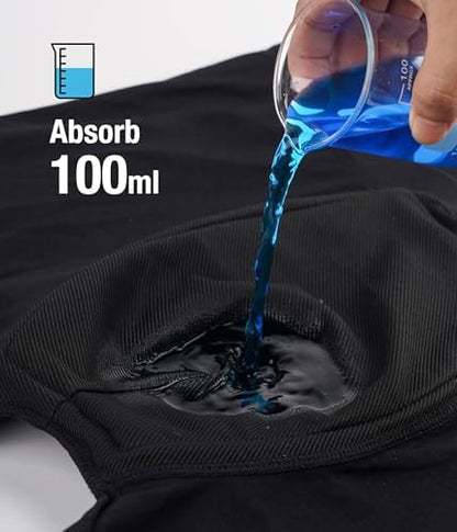 Side profile of Yeswel men's heavy flow bladder leak briefs