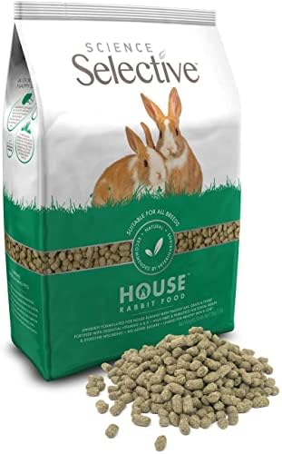 Supreme Petfoods indoor rabbit pellet blend with Timothy hay and thyme for healthy digestion