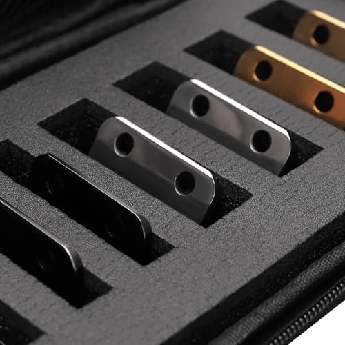 ZIBARBER detachable blade storage box with the removable foam insert extracted to show main compartment capacity.