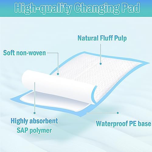 Rocinha waterproof diaper underpads stack display