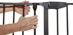 Dreambaby black metal barrier expansion panel