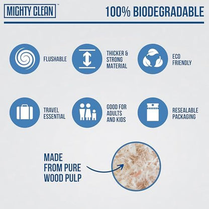 Extra large biodegradable disposable paper commode sheet demonstration for public restrooms