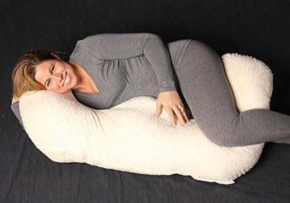 Twin Z cover being applied to support pillow