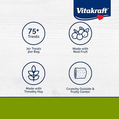 Vitakraft Bursts 1.76 ounce package highlighting dental health benefits