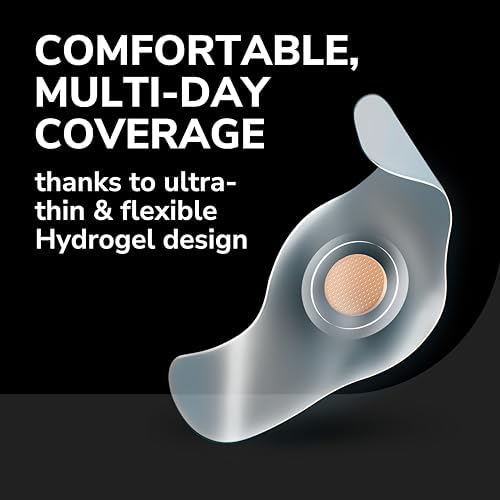 Comparison of the medicated disc and the protective hydrogel cushioning cover.