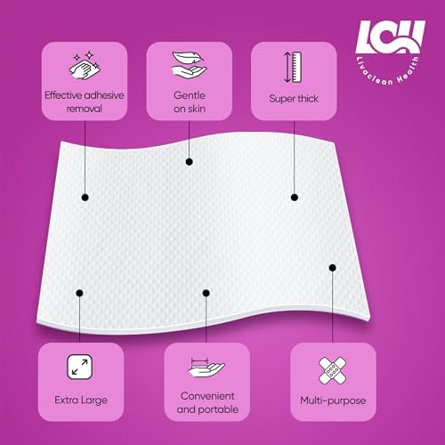 Comparison of large size Livaclean wipes versus standard small medical alcohol swabs