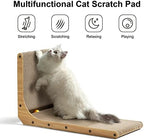 FUKUMARU large cat scratcher lounge bed configuration on living room floor