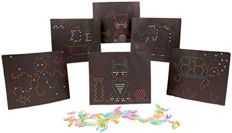 Full layout of all contents including the imported bright pegs and premium paper templates spread out neatly.