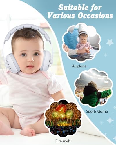 Lictin 2-in-1 baby earmuffs in travel-friendly packaging
