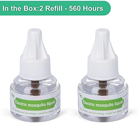 Two pack Ddrihlees mosquito repellent refill bottles
