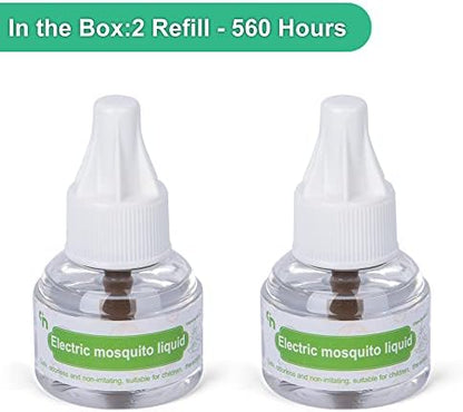 Two pack Ddrihlees mosquito repellent refill bottles