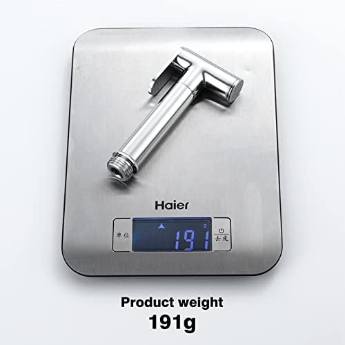 Durable brass bathroom faucet attachment for cleaning