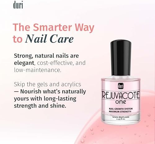 Duri Rejuvacote 1 used as a base coat for protecting nails and encouraging growth