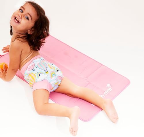Toddler wearing Splash About Happy Nappy Duo