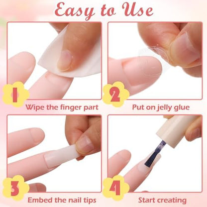 Close up of deep nail groove on silicone practice hand