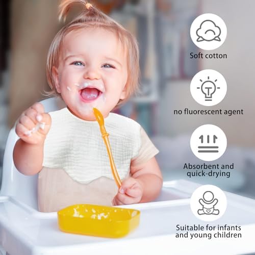 Dosmine teething and drooling bibs for boys and girls