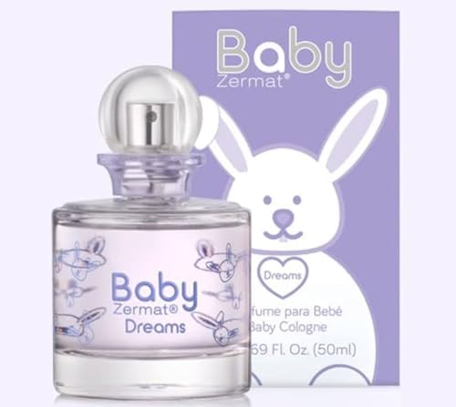 Hypoallergenic Zermat USA Baby Dreams cologne bottle for premium infant personal care