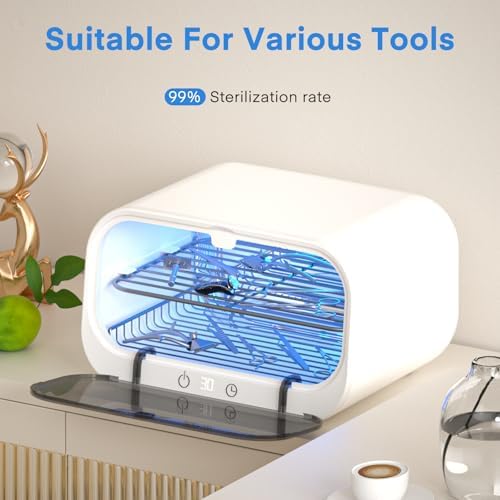 Digital timer display of Yofuly nail tool cleaning machine