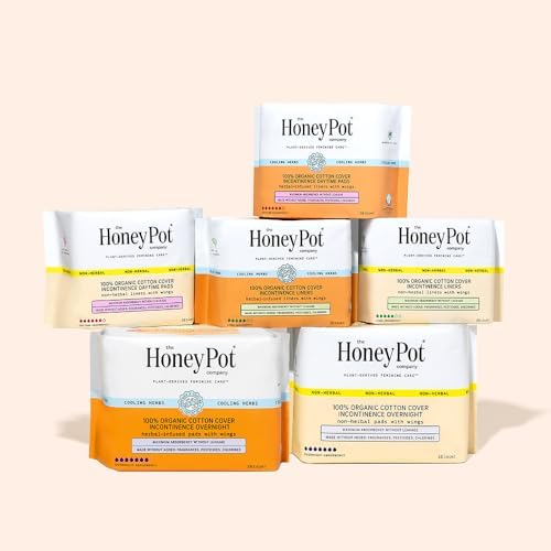 Hypoallergenic one hundred percent organic cotton cover feminine care pads for heavy flow