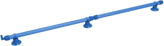 Quickun aquarium air stone bubble wall tube front view underwater creating a dense curtain of oxygen bubbles.