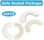 Full kit of forty pieces of Filigan skin friendly stoma adhesive strips for daily care.