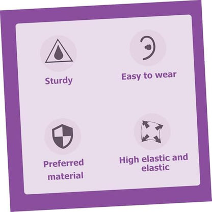 Minkissy waterproof ear caps in home bathroom setting