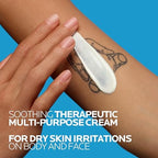 Lightweight matte finish face cream with broad spectrum sun protection
