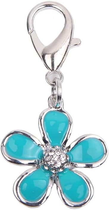 XKSRWE imported sparkling rhinestone dog collar accessory side view