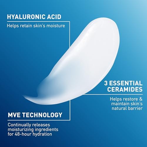 Lightweight fragrance-free daily moisturizer with 3 essential ceramides for sensitive skin