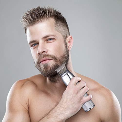 Side view of the ergonomic Kemei original hair clipper highlighting the premium finish and power switch.