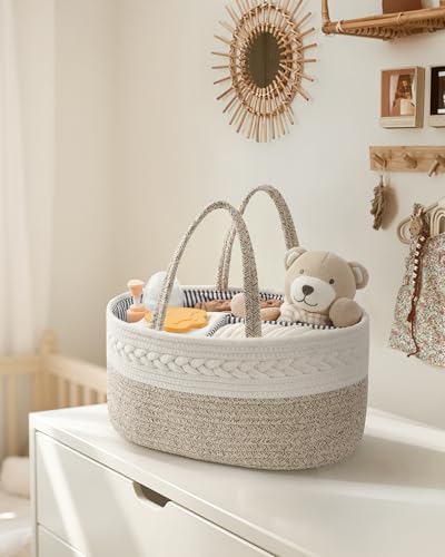 Close up of woven cotton rope texture of Maliton organizer