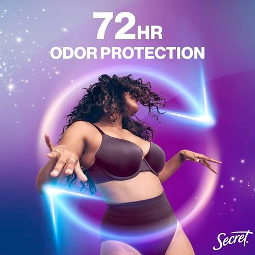 USA imported Secret aluminum free deodorant spray for women