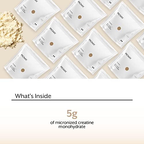 ProMix Nutrition creatine powder packet close up view